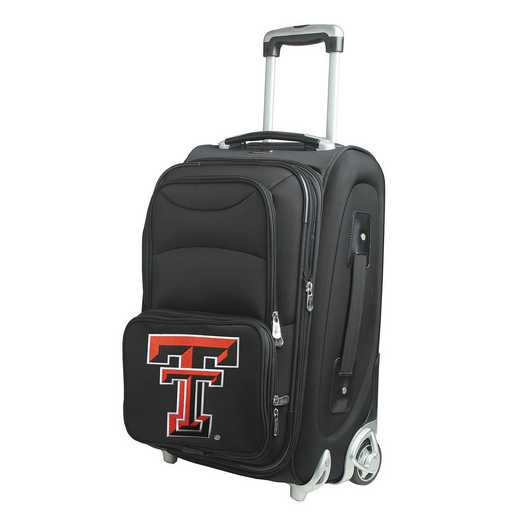 CLTTL203: NCAA Texas Tech Red Raiders  Carry-On  Rllng Sftsd Nyln